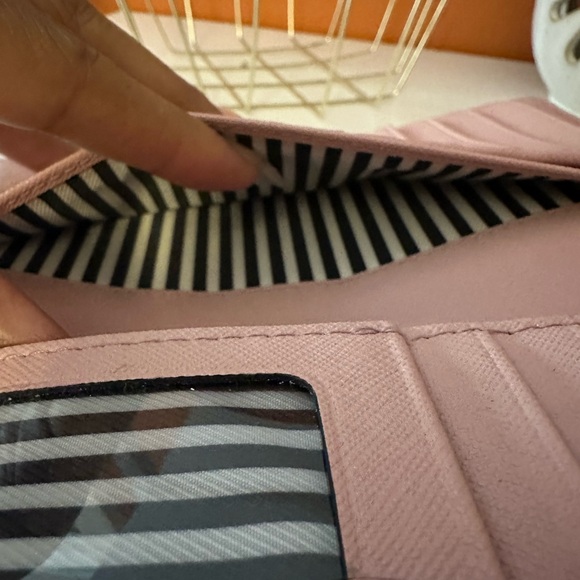 KATE SPADE Cameron Street Lacy bifold Blush Leather Wallet - Picture 9 of 13